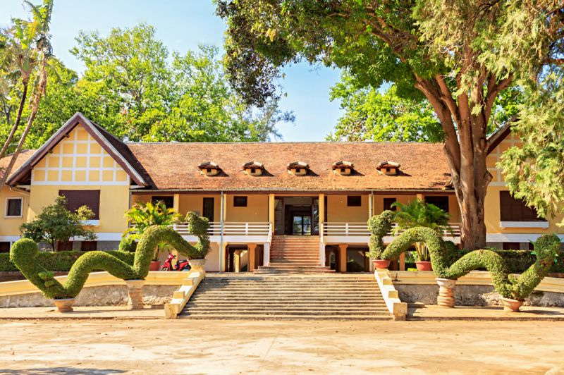 Biệt điện Bảo Đại khang trang
