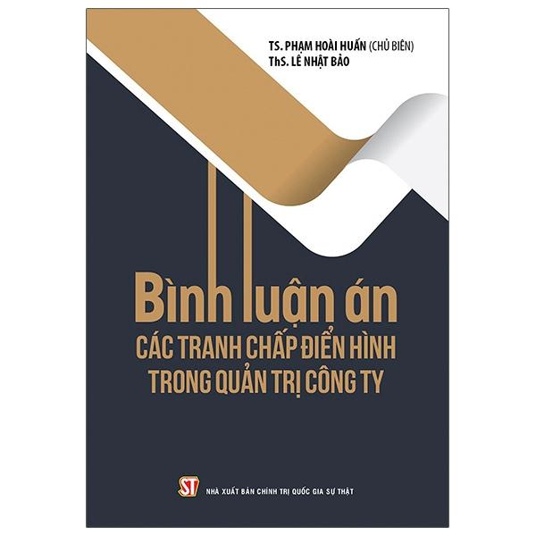 Bình luận án các tranh chấp điển hình trong quản trị công ty