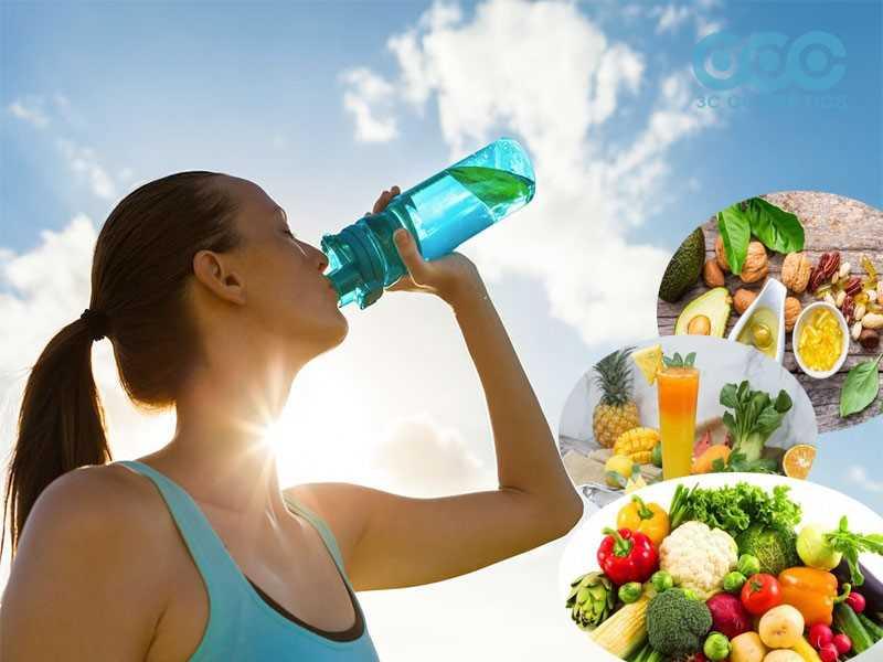 Uống quá nhiều hoặc quá ít nước
