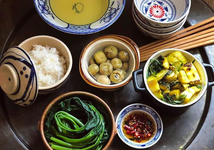 Về làng ăn bữa cơm quê