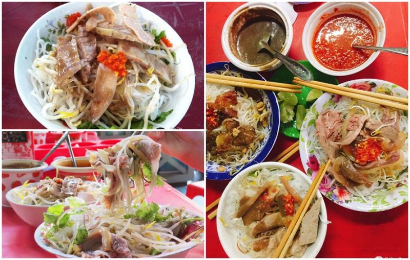 Bún mắm nêm Mệ Thẻo