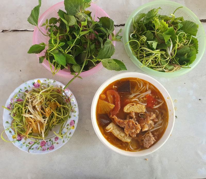 Bún riêu cua o hai đặc sản