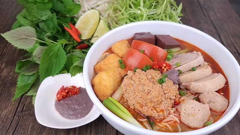 Bún riêu Đông Hồ