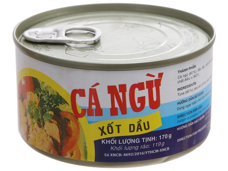 Cá ngừ sốt dầu Vissan