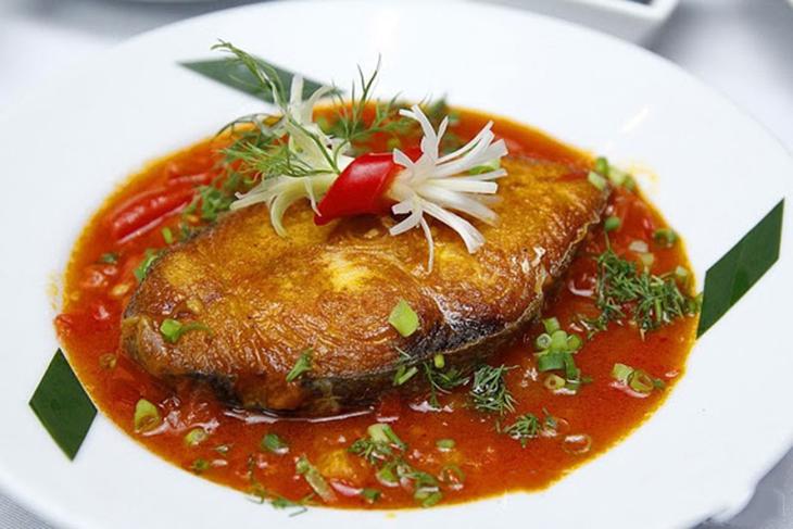 Cá thu tươi sốt cà chua