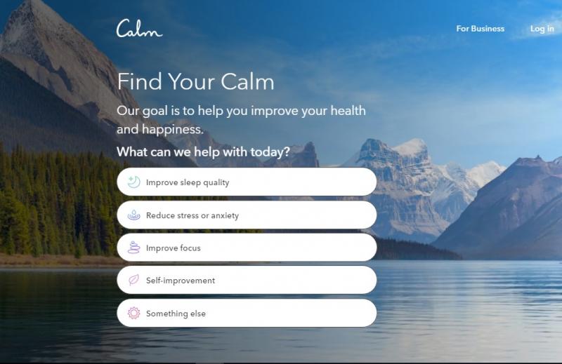 Trang web Calm