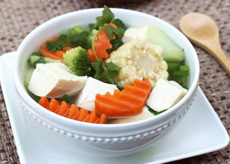Canh đậu phụ thập cẩm