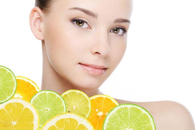 Chanh tươi rất có tác dụng trong việc làm trắng da