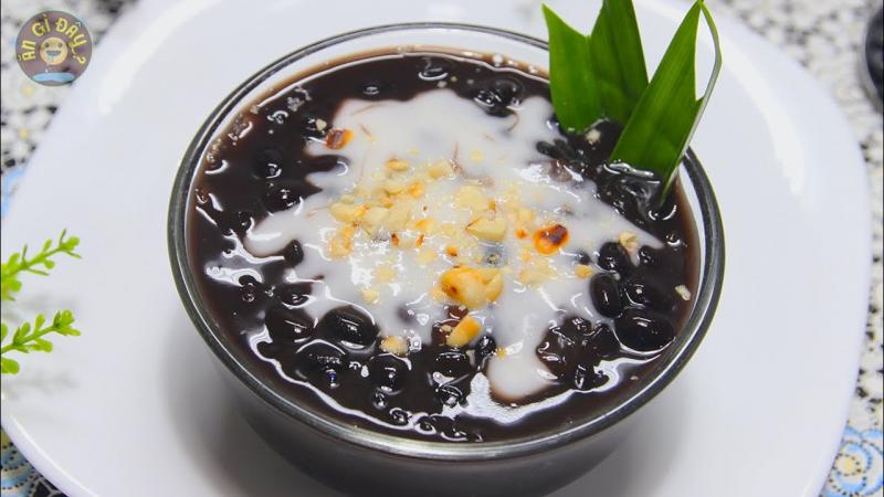 Chè đậu đen nước cốt dừa