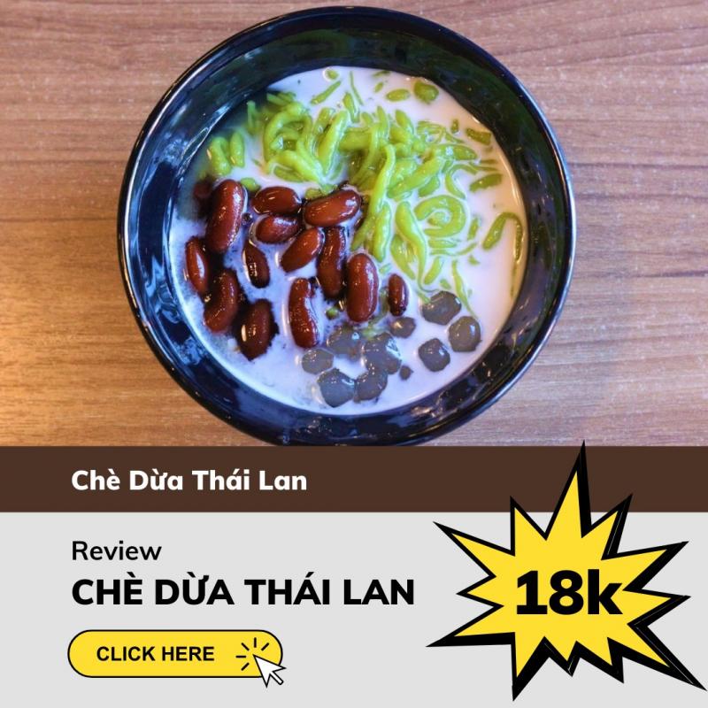Chè dừa Thái Lan