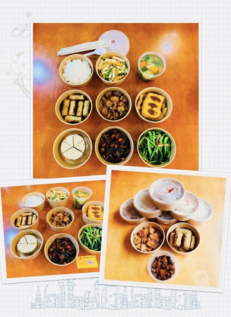 Cơm chay Hoa Sen ngõ 209 Đội Cấn