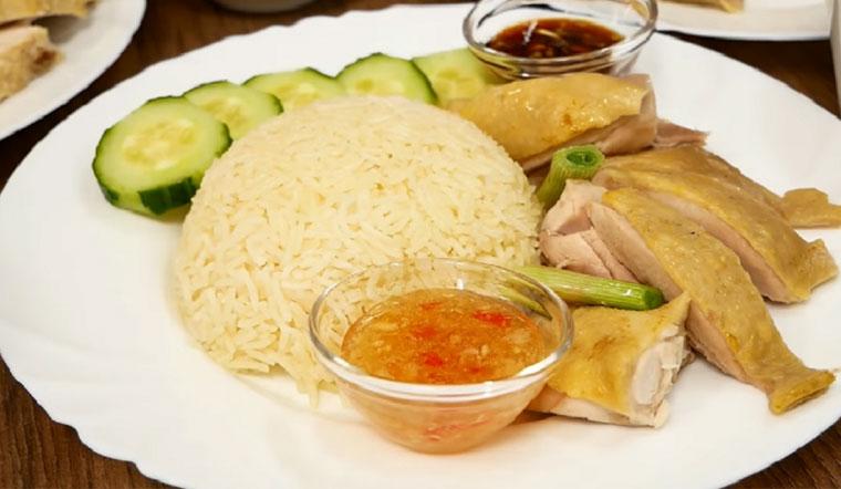 Cơm Gà Hải Nam - Kiểu Singapore