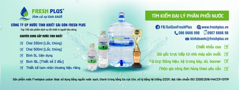Công ty CP nước tinh khiết Sài Gòn Fresh Plus