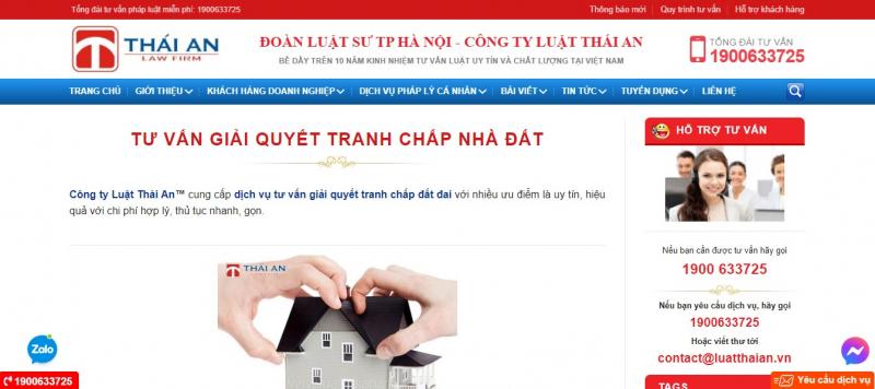 Công ty Luật Thái An