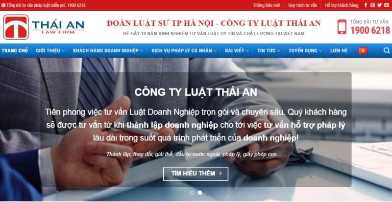 Công ty Luật Thái An