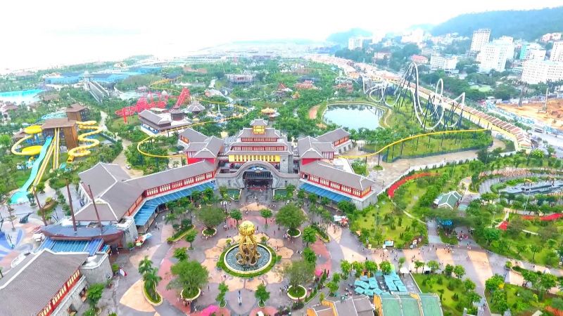 Toàn cảnh công viên Đại Dương - Hạ Long