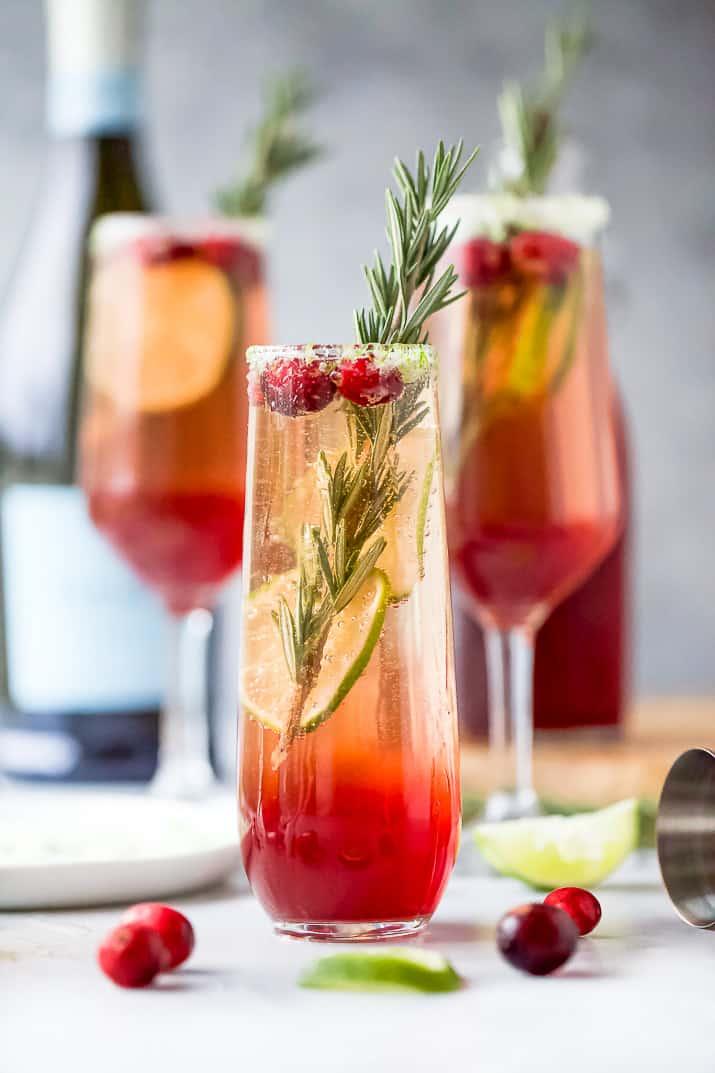 Cranberry Mimosa