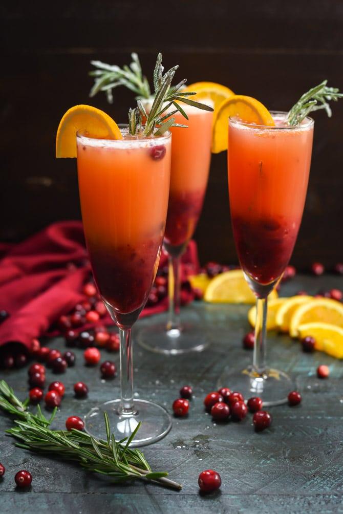 Cranberry Mimosa