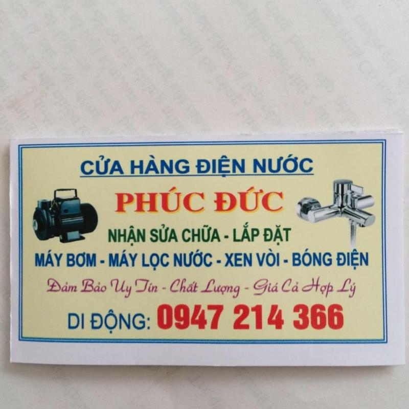 Cửa hàng điện nước Phúc Đức