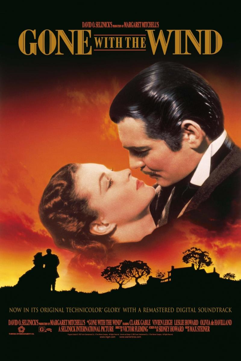 Poster phim Cuốn theo chiều gió năm 1939