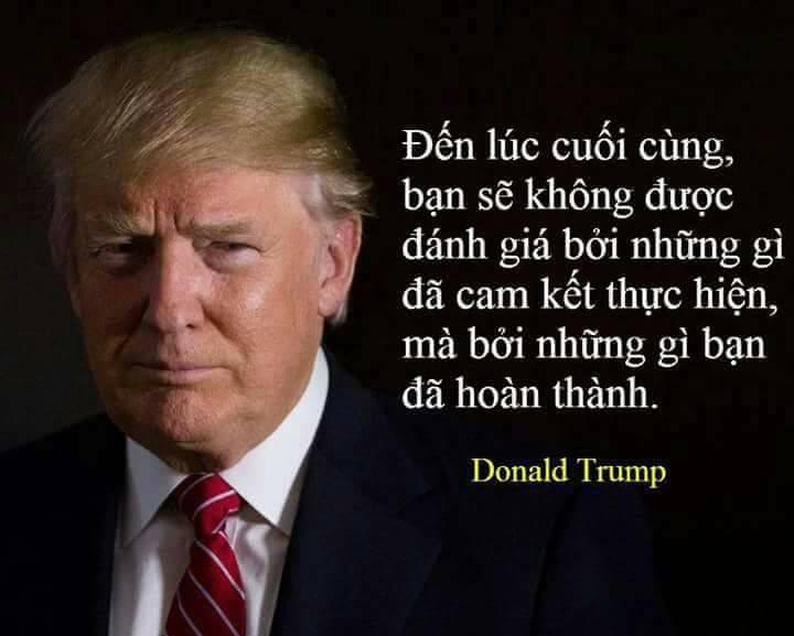 Bạn được đánh giá bởi những gì bạn đã hoàn thành