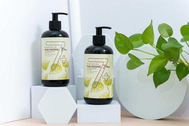 Nhãn hiệu dầu gội dược liệu Thái Dương
