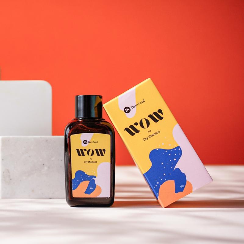 Dầu gội khô dạng bột BareSoul Wow Dry Shampoo