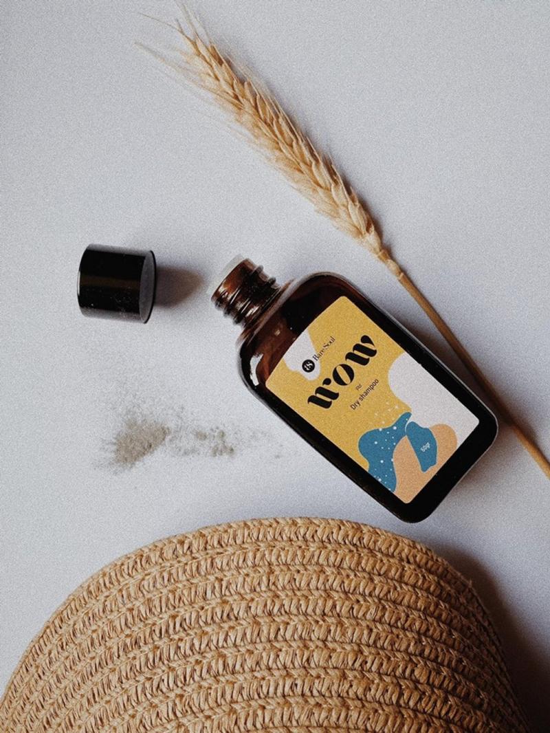 Dầu gội khô dạng bột BareSoul Wow Dry Shampoo