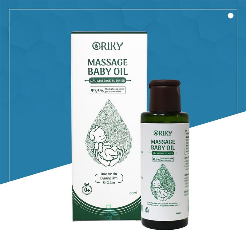 Dầu massage cho bé Oriky