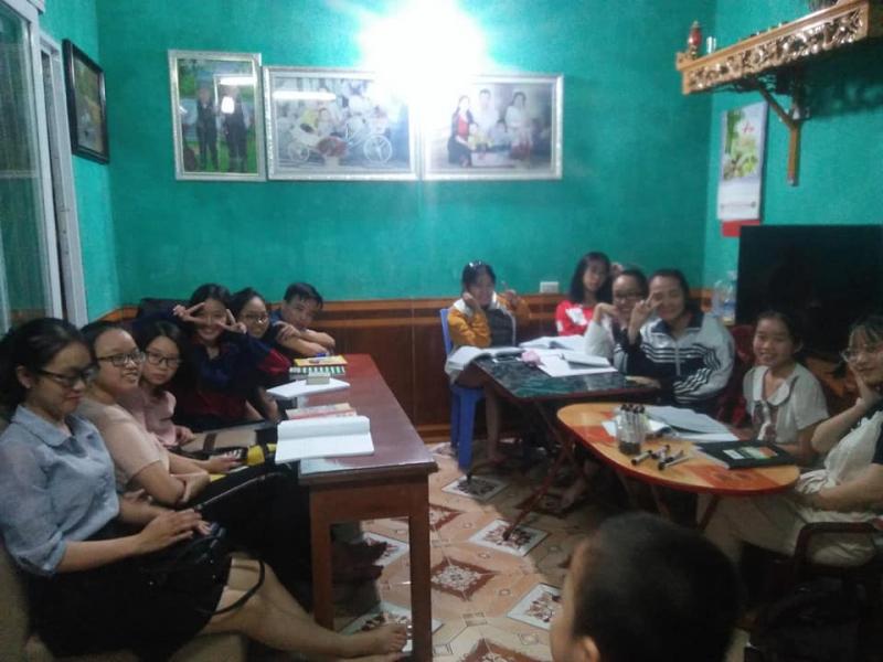 Lớp học tại trung tâm