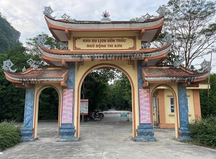 Hình ảnh một hang động trong Ngũ Động Sơn