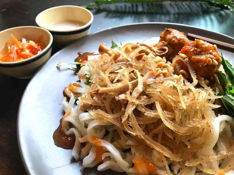 Bánh tằm bì Dì Năm Sadec