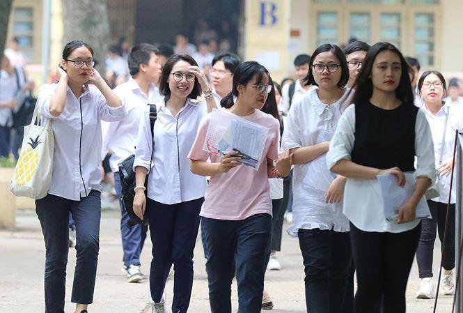 Thí sinh tham dự kì thi Đánh giá năng lực