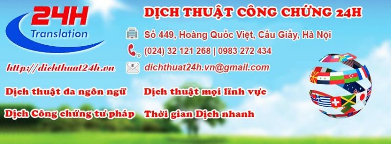 Dịch thuật 24h