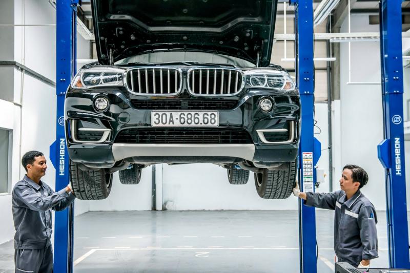 Xưởng dịch vụ sửa chữa BMW tại Showroom BMW Lê Duẩn