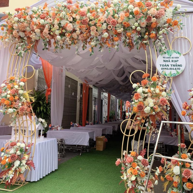Dịch vụ trang trí tiệc cưới Nhà Rạp Toàn Thắng