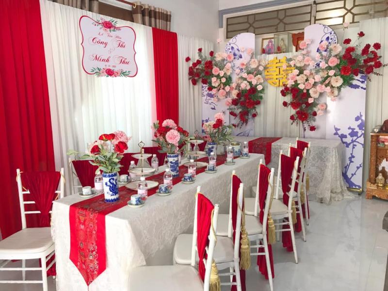 Dịch vụ trang trí tiệc cưới PLevent