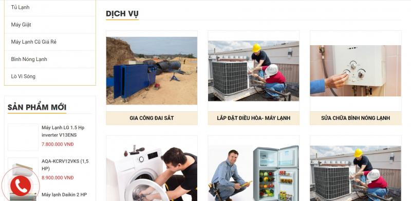 Các dịch vụ của công ty