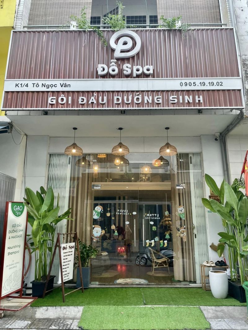 Gội đầu dưỡng sinh tại Đỗ Spa