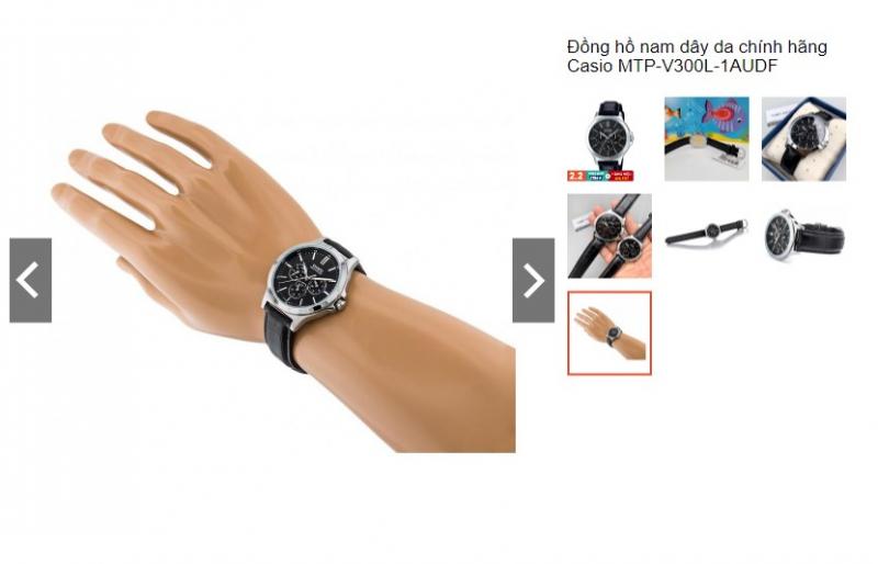 Đồng hồ nam Casio MTP-V300L-1AUDF