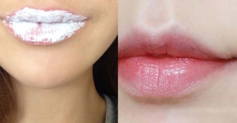 Kem đánh răng có tác dụng dưỡng môi, làm môi bớt thâm