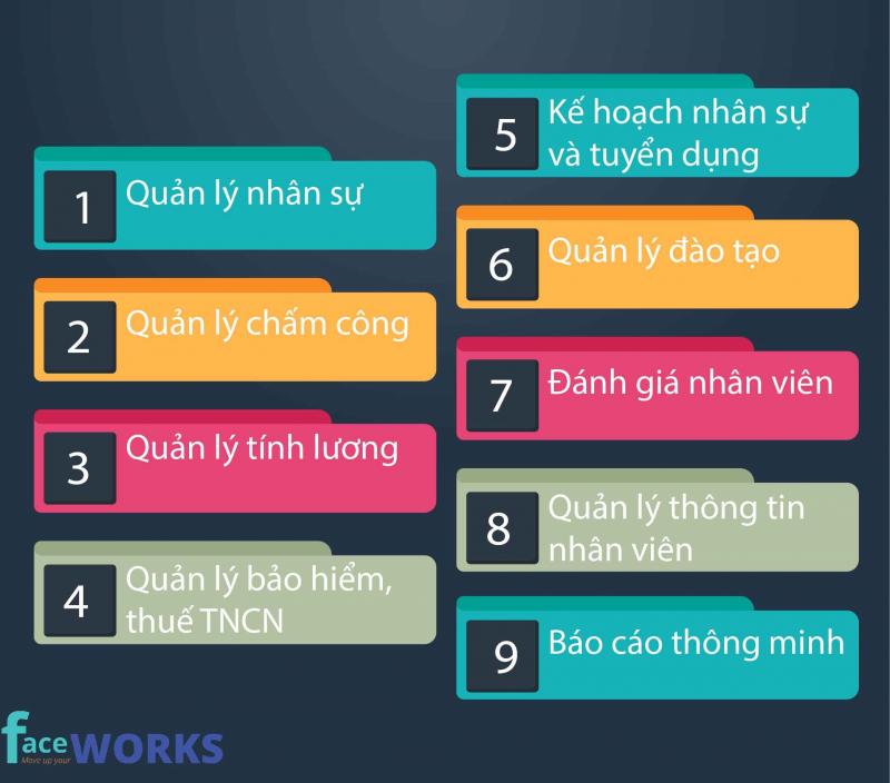 Faceworks – Phần mềm quản lý giáo dục hiệu quả, chính xác
