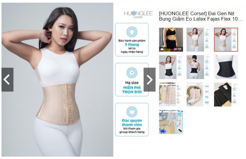 Gen nịt bụng Latex Fajas Flex 100