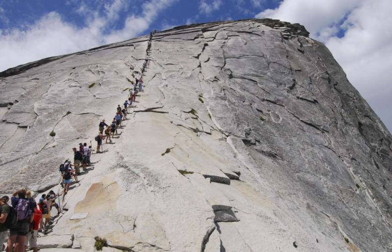 Half Dome, công viên quốc gia Yosemite, Mỹ
