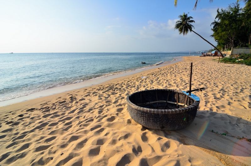 Bãi biển dài và đẹp