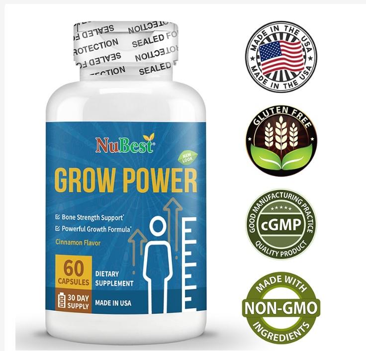 Hỗ trợ tăng chiều cao Grow Power