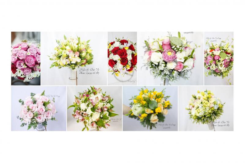 Hoa cưới đẹp Annie Vy