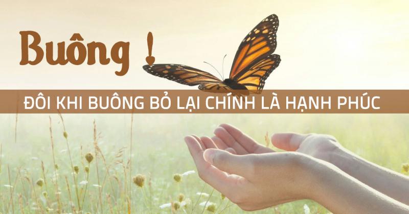 Học cách buông tay