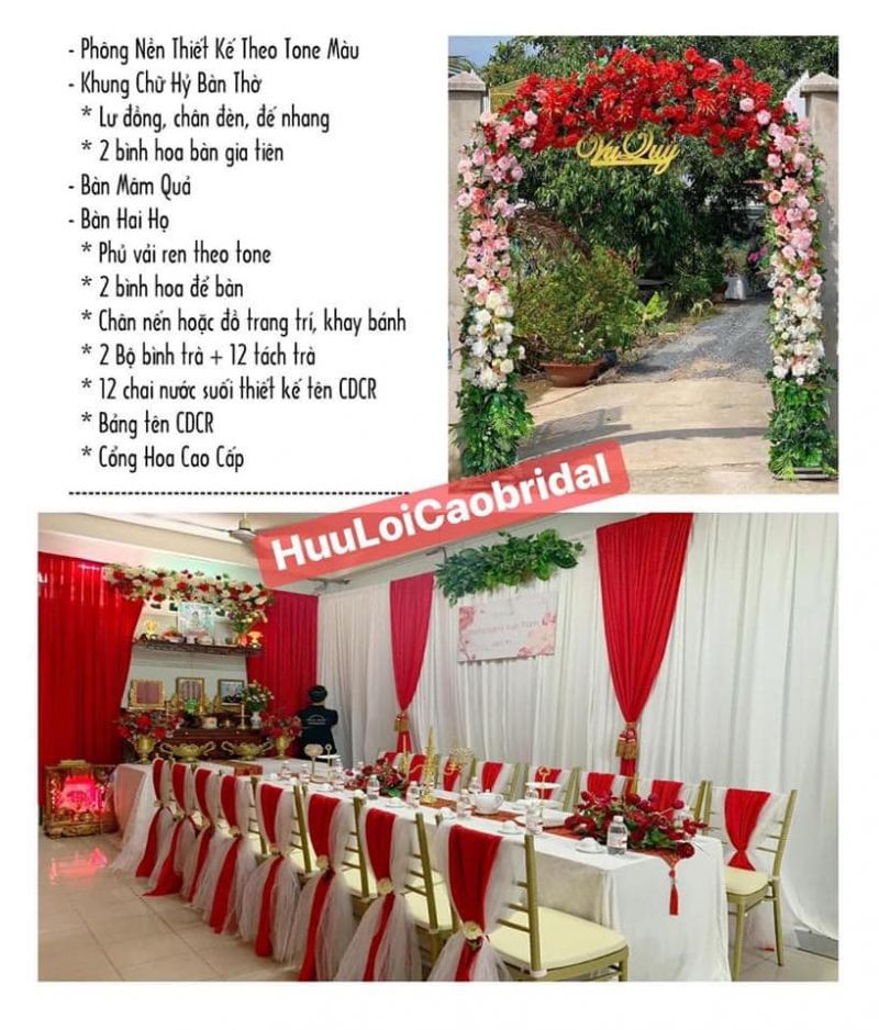 Huuloicao Bridal