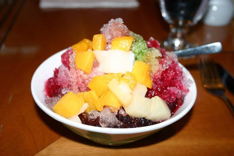 Ice kachang của Singapore